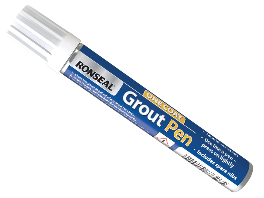 Ronseal 37323 Brilliant White Grout Pen
