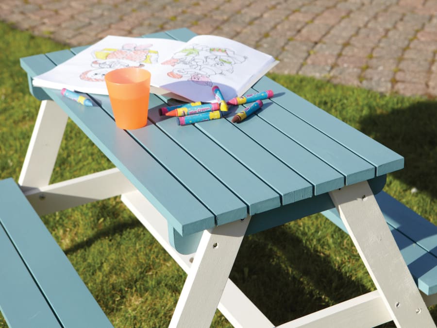 Ronseal 37399 Garden Paint Cornflower 750ml