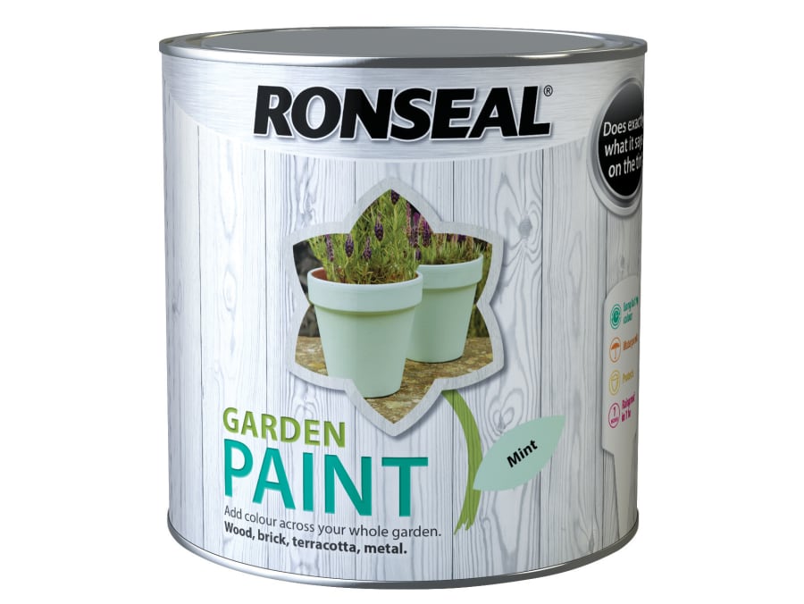 Ronseal 38511 Garden Paint Mint 2.5 Litre