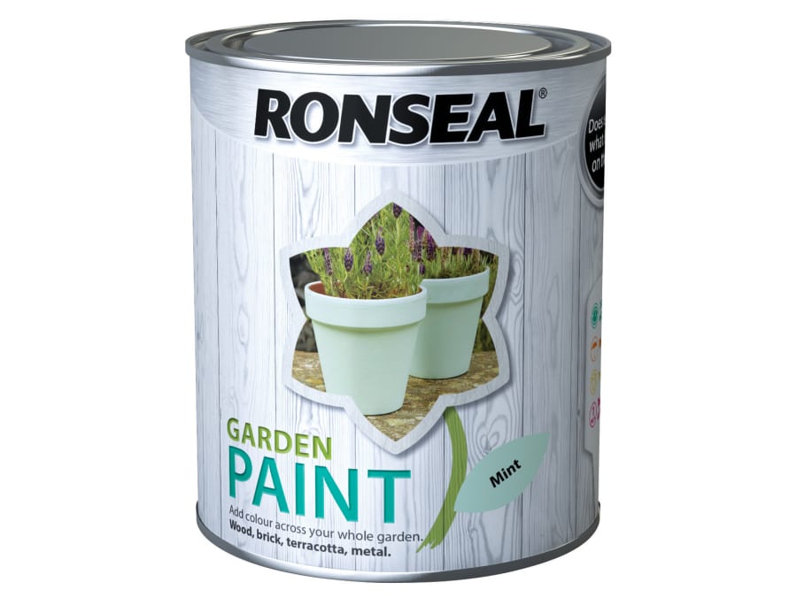 Ronseal 38267 Garden Paint Mint 750ml