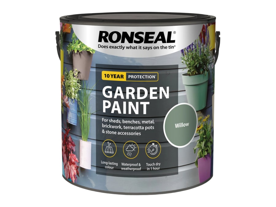 Ronseal 37420 Garden Paint Willow 2.5 Litre