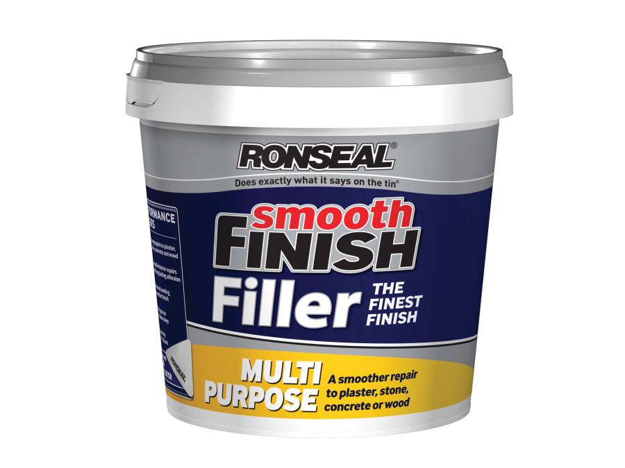 Ronseal 36547 Smooth Finish Multipurpose Wall Filler Ready Mixed 2.2kg