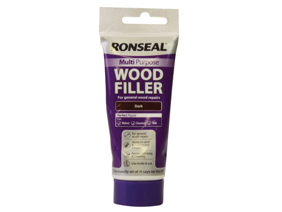 Ronseal 33638 Dark Multipurpose Wood Filler 100g