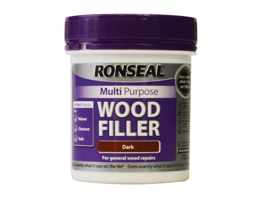 Ronseal 34738 Multipurpose Wood Filler Dark 250g