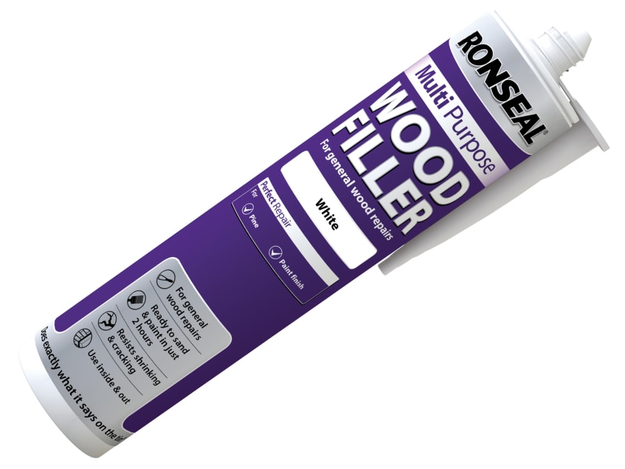 Ronseal 33369 Multipurpose Wood Filler 310ml White
