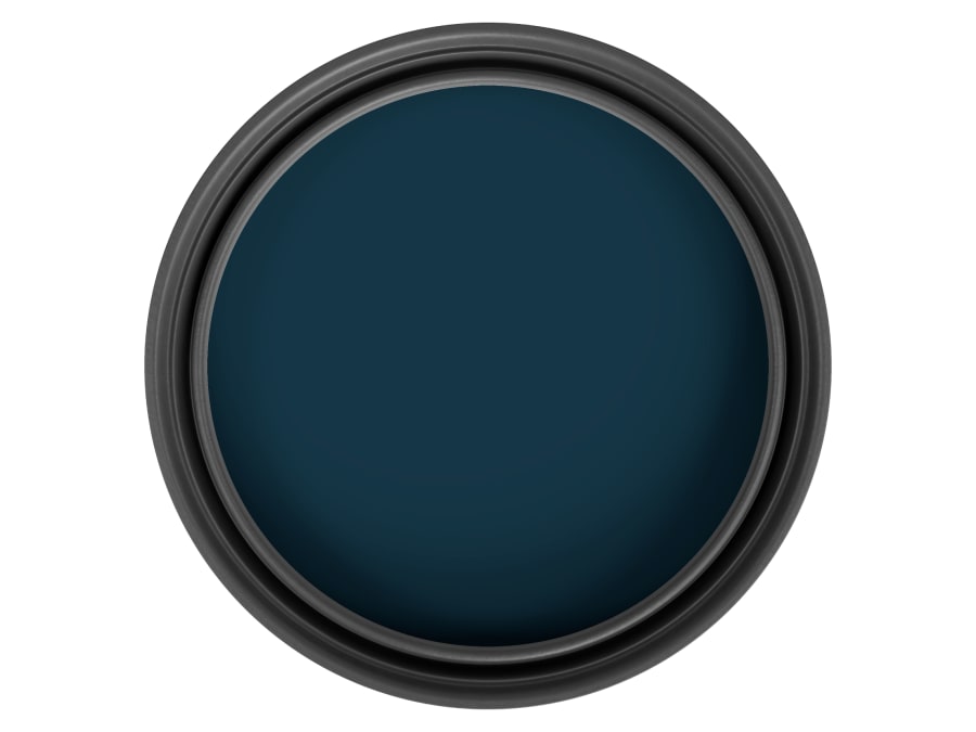 Ronseal KCB70151037140476 One Coat Everywhere Interior Paint Midnight Sky Matt 2.5 Litre