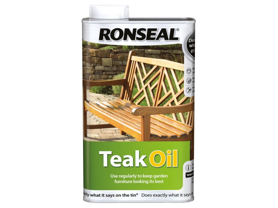 Ronseal 35821 Teak Oil 1 Litre