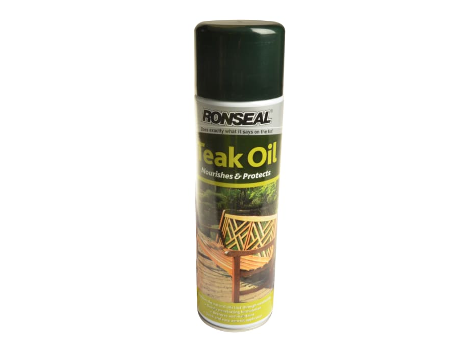 Ronseal 35820 Garden Furniture Teak Oil 500ml