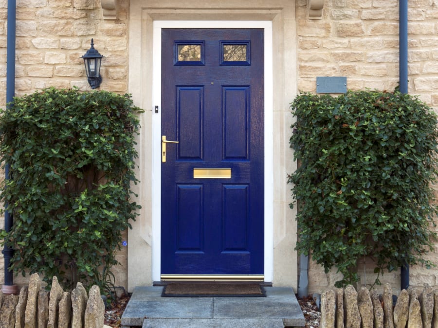 Ronseal 39390 Royal Blue Satin uPVC Paint 750ml