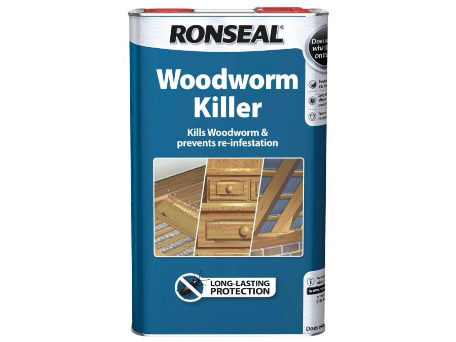 Ronseal 37662 Woodworm Killer 5 Litre
