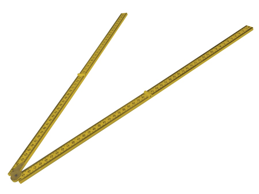 Rst RSR473P 1m Folding Plastic Rule