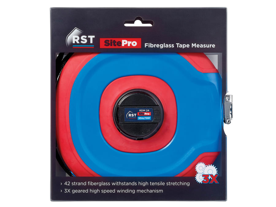 R.S.T. RDM24 30m Fibreglass Tape
