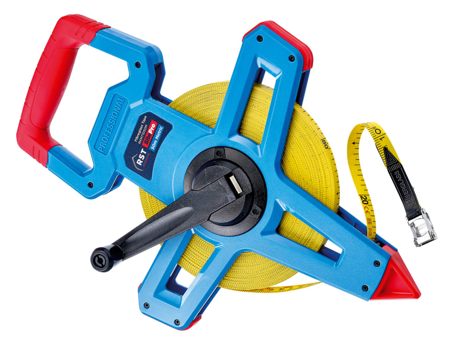 R.S.T. RKM71050M 50m Open Frame Geared Tape