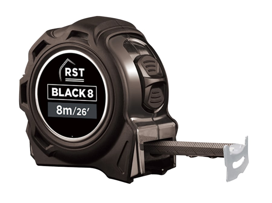 R.s.t. RST RSTBLACK8 8m Tape Measure