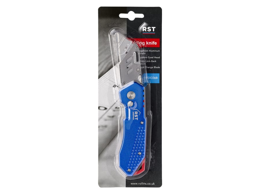R.S.T. RSX336B Aluminium Folding Knife
