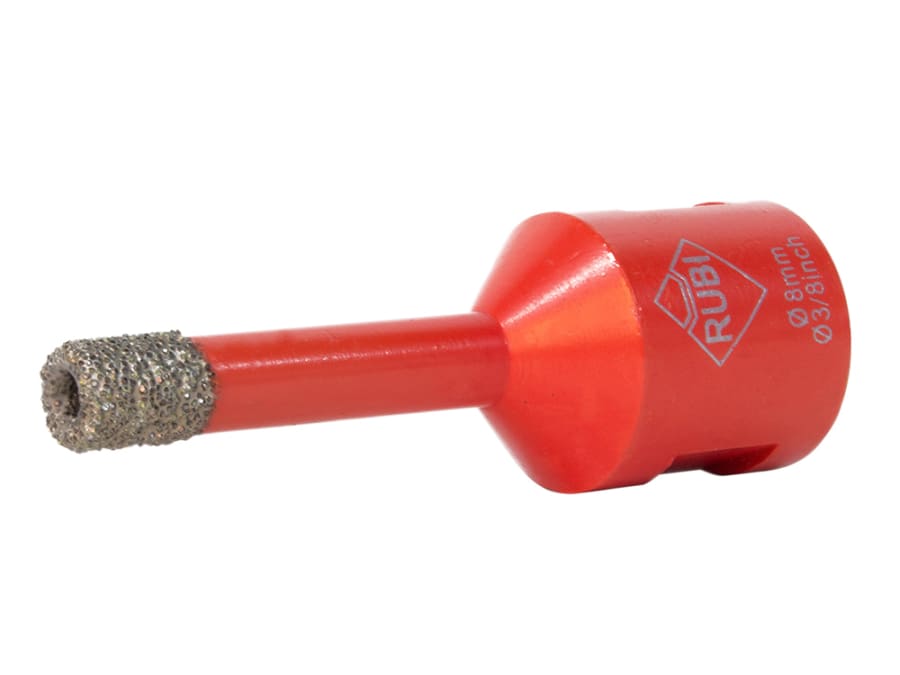 Rubi Tiling Tools Rubi 05989 8mm Dry Cut Diamond Drill Bit