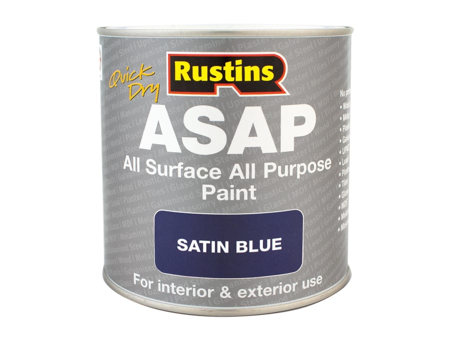 Rustins ASAPBU500 Paint Blue 500ml