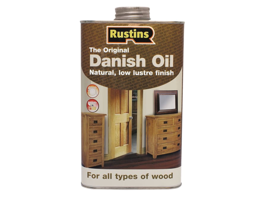 Rustins DANO1000 Original Danish Oil 1 Litre