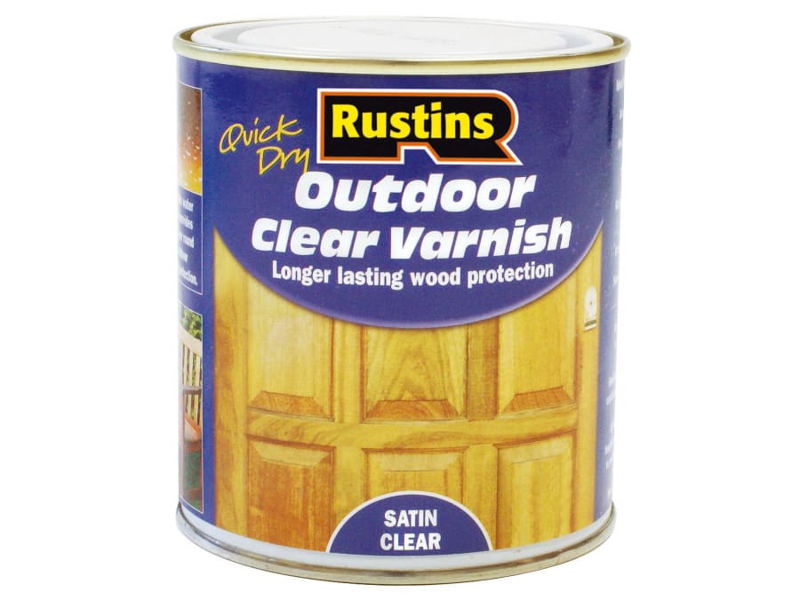 Rustins EAVS1000 Exterior Varnish Satin 1 Litre