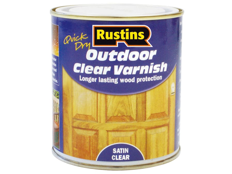 Rustins EAVS500 Exterior Varnish Satin 500ml