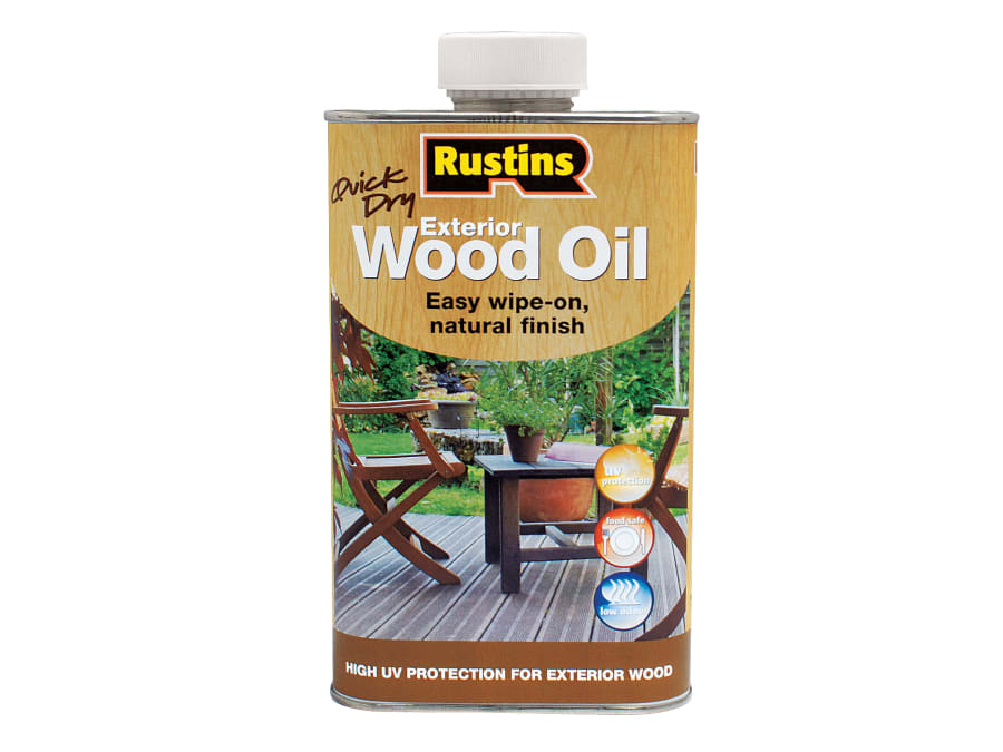 Rustins EWDOIL1000 Exterior Wood Oil 1 Litre