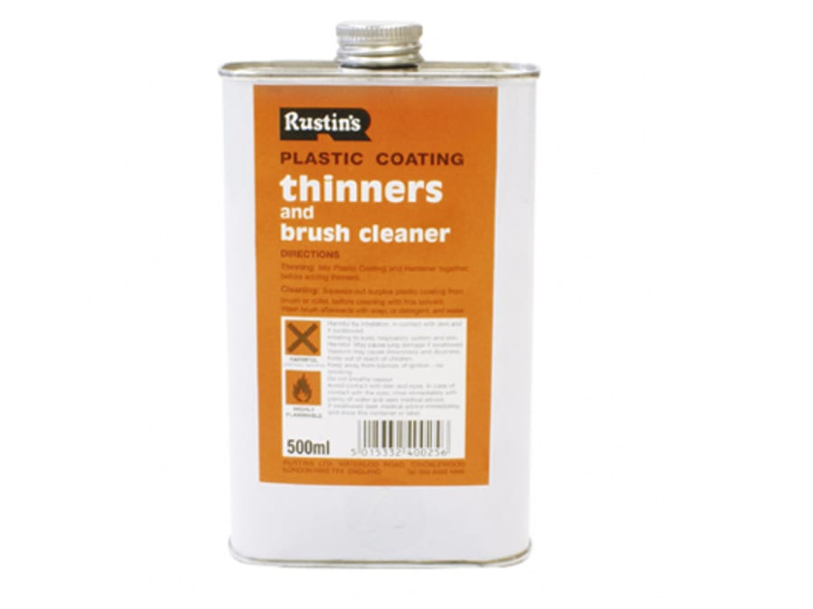 Rustins PCTH250 Plastic Coating Thinners 250ml
