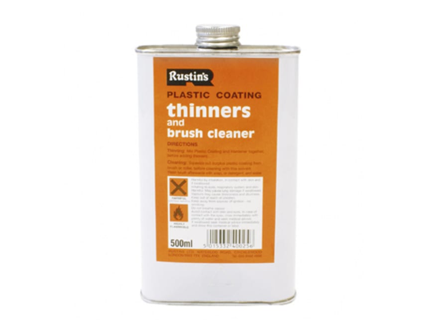 Rustins PCTH500 Plastic Coating Thinners 500ml
