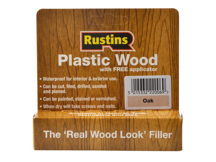 Rustins PWOATU Plastic Wood Tube Oak