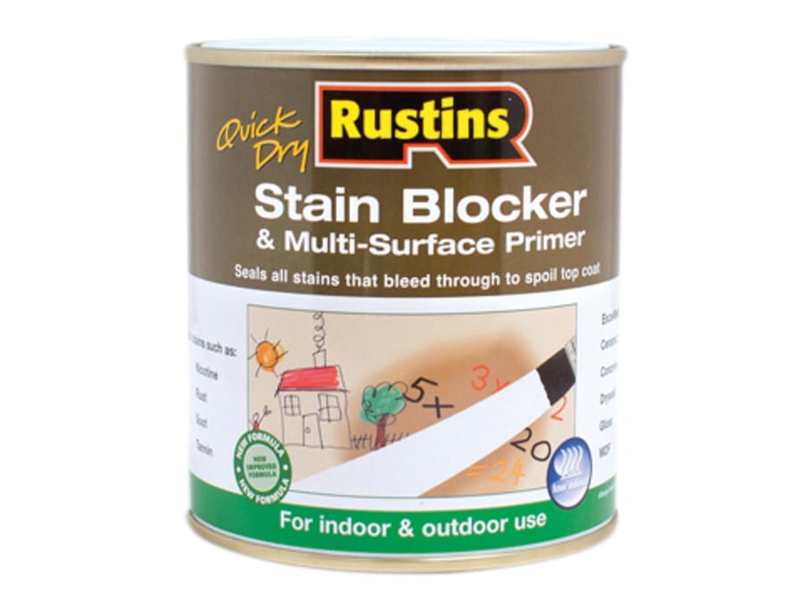 Rustins SBMP500 Quick Dry Stain Block & Multi Surface Primer 500ml