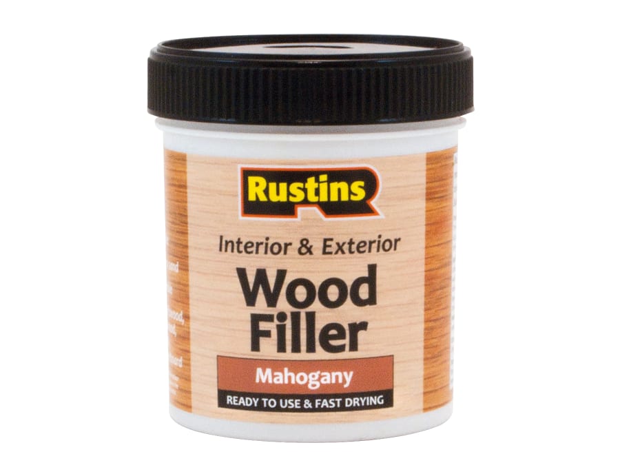 Rustins AWOOM250 250ml Acrylic Wood Filler Mahogany