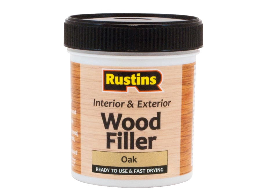 Rustins AWOOO250 250ml Acrylic Wood Filler Oak