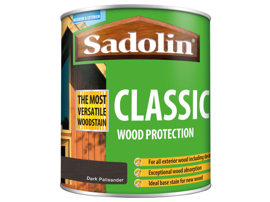 Sadolin 5028475 Classic Wood Protection Dark Palisander 1 Litre