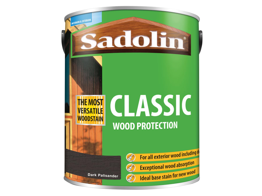 Sadolin 5028477 Classic Wood Protection Dark Palisander 5 Litre