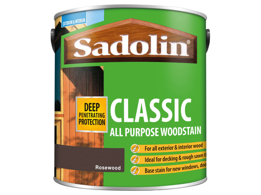 Sadolin 5028488 Classic Wood Protection Rosewood 2.5 Litre