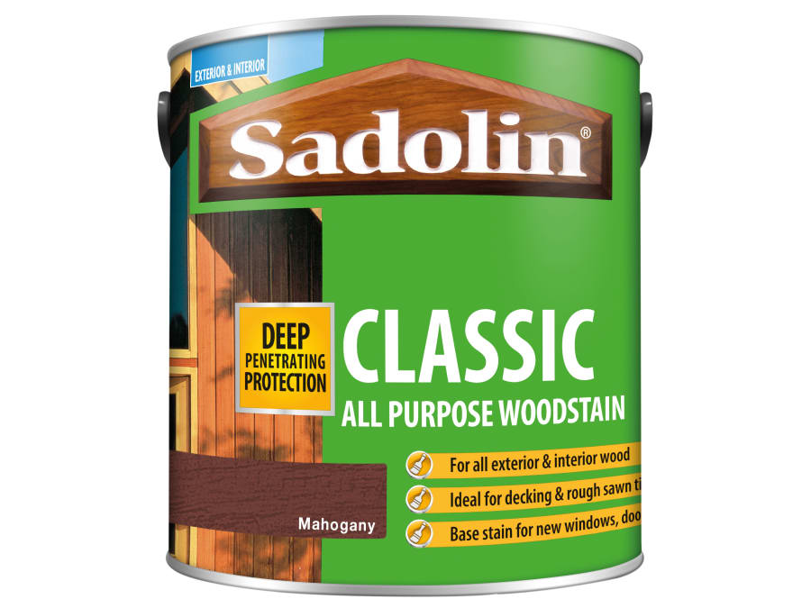 Sadolin 5028492 Classic Wood Protection Mahogany 2.5 Litre