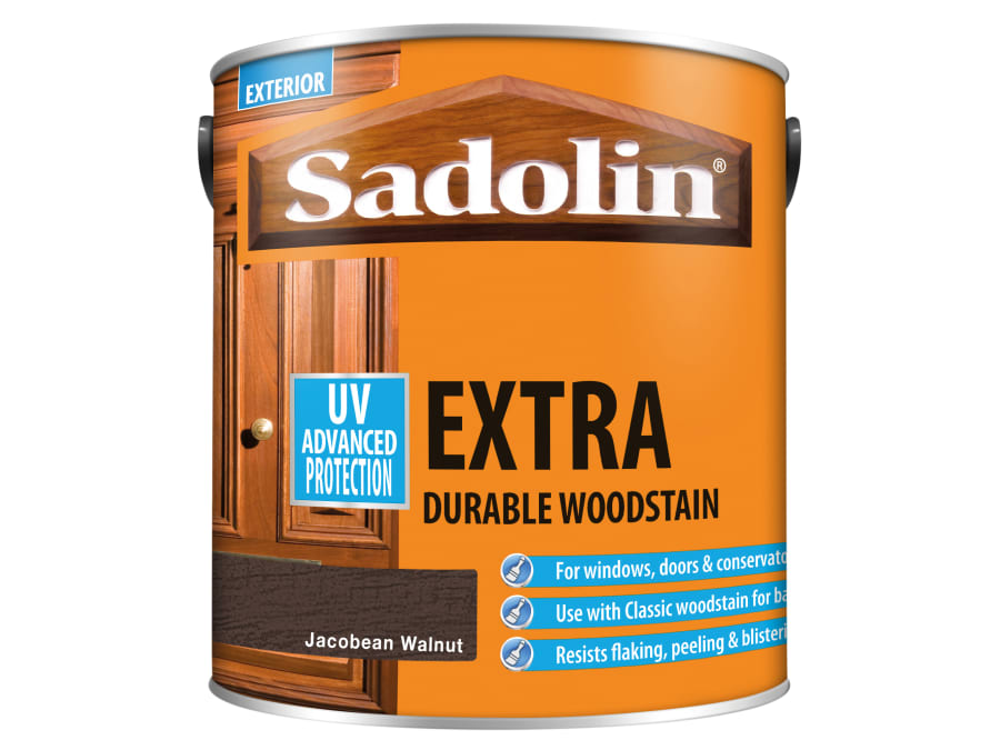 Sadolin 5028540 Jacobean Walnut Woodstain 2.5 Litre