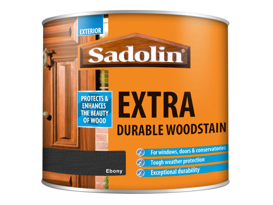 Sadolin 5028541 Extra Durable Woodstain Ebony