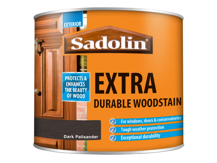 Sadolin 5028546 Extra Durable Woodstain Dark Palisander 500ml