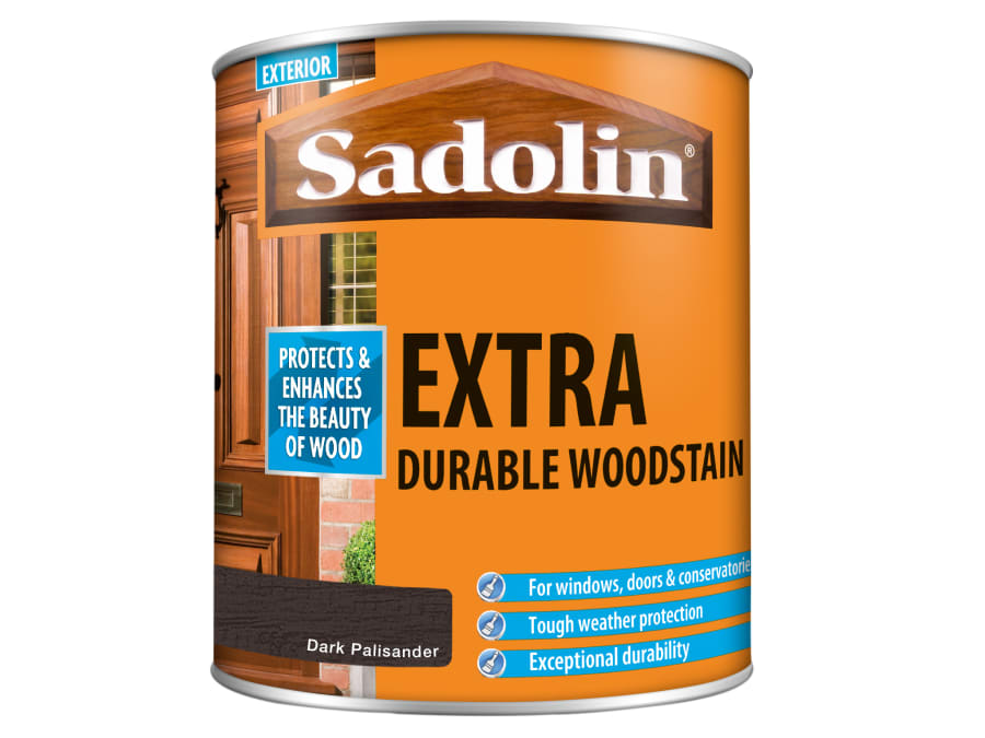 Sadolin 5028547 Extra Durable Woodstain Dark Palisander 1 Litre