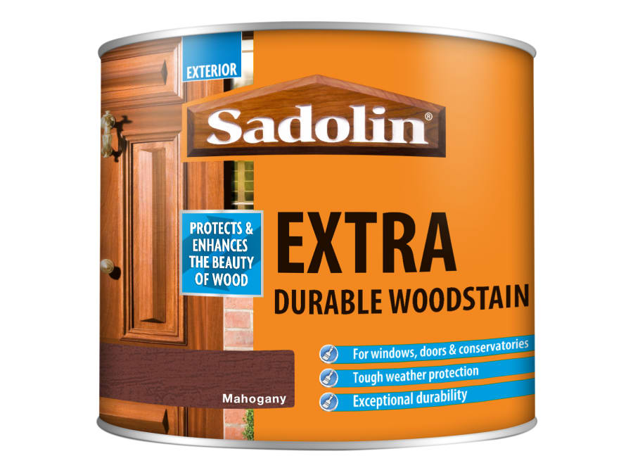 Sadolin 5028565 Extra Durable Woodstain Mahogany 500ml