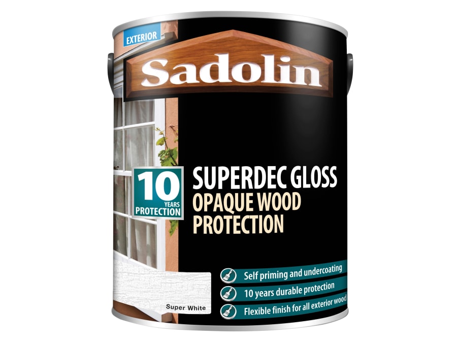 Sadolin 5028852 Superdec Opaque Wood Protection 5 Litre
