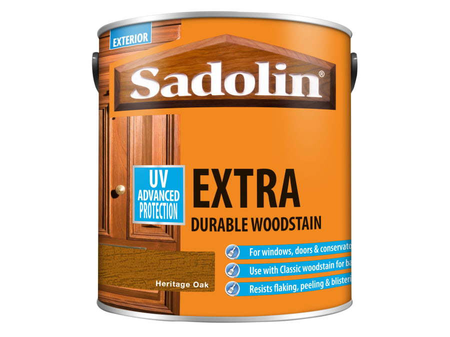 Sadolin 5090983 Heritage Oak Woodstain 2.5 Litre