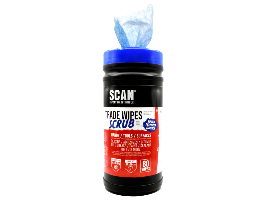 Scan TWW80 Scrub Wipes