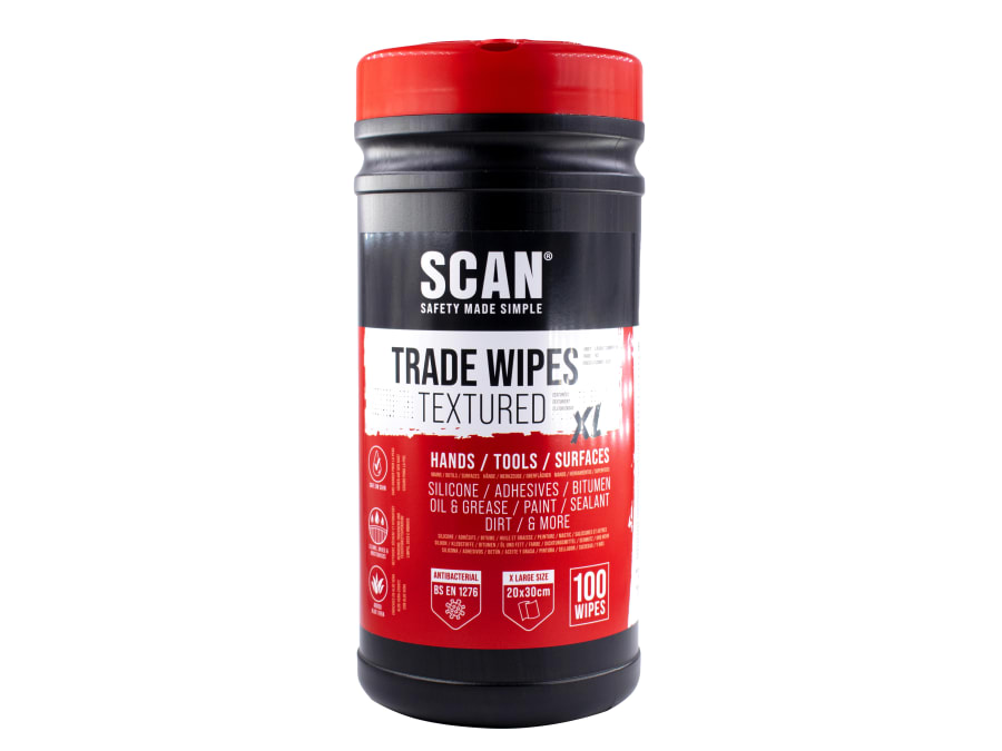 Scan ESW10012 Heavy-Duty Trade Wipes (Tub 100)