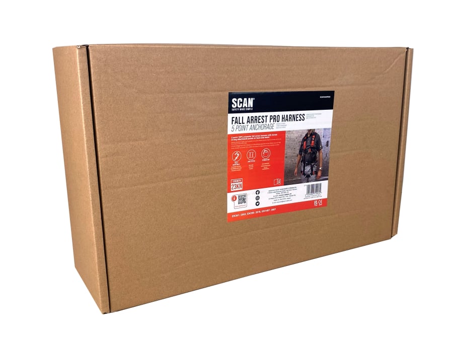 Scan JE138141B Fall Arrest Pro Harness 5 Point