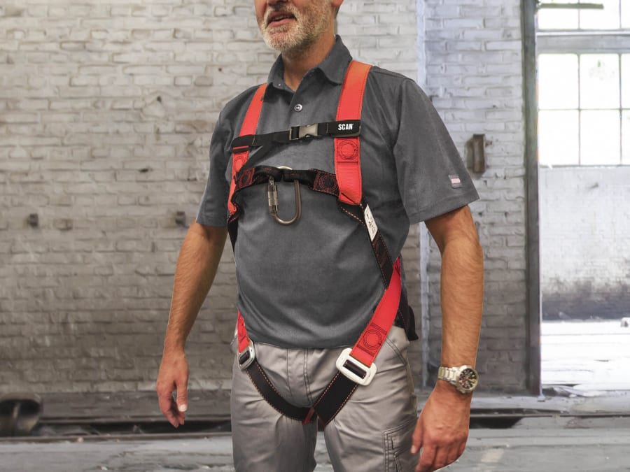 Scan JE125201 2-Point Fall Arrest Harness