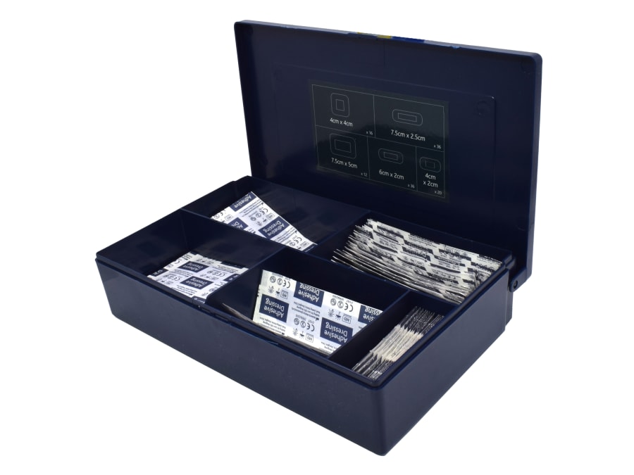 Scan SCANBDP Assorted Hypoallergenic Blue Plasters 120