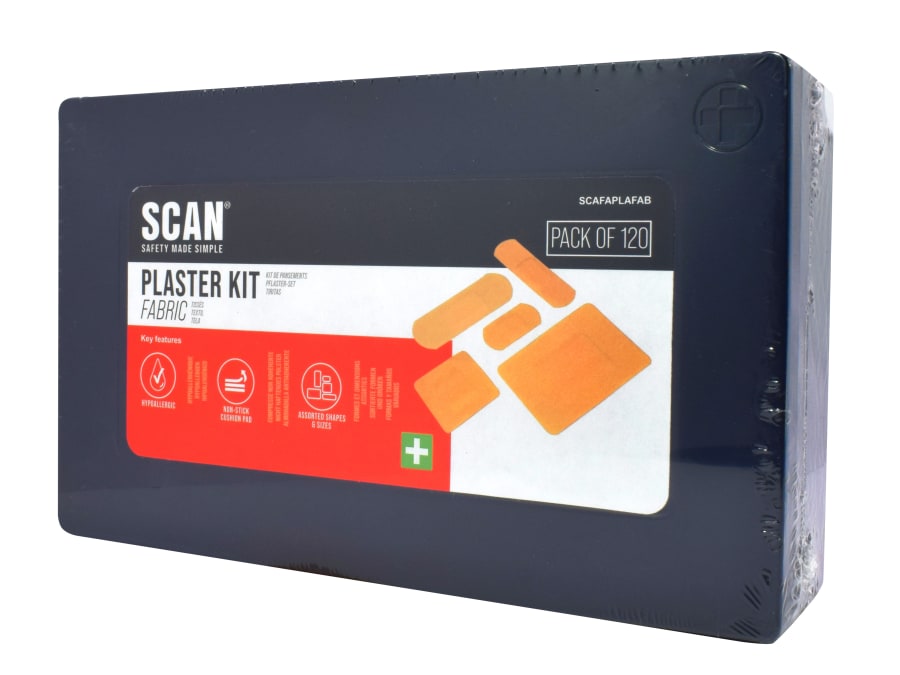 Scan SCANFABP Assorted Fabric Plasters