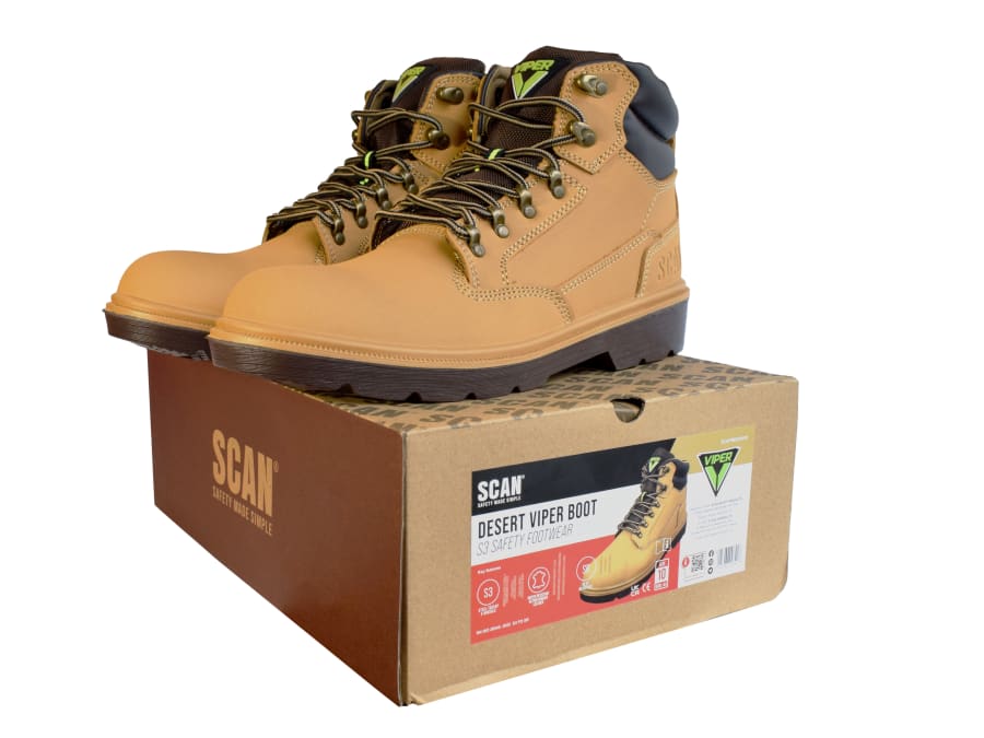 Scan DESERT S3 Safety Boots UK 10 EUR 45