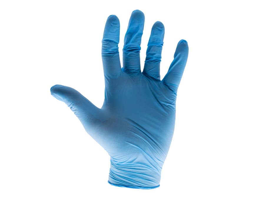 Scan KSSTRT021 Disposable Nitrile Gloves Large